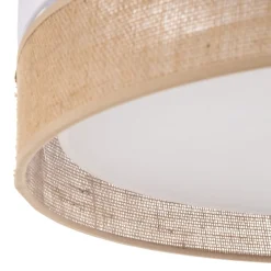 TK Lighting Loftlamper > Loftlampe Linobianco, Ø 45 cm