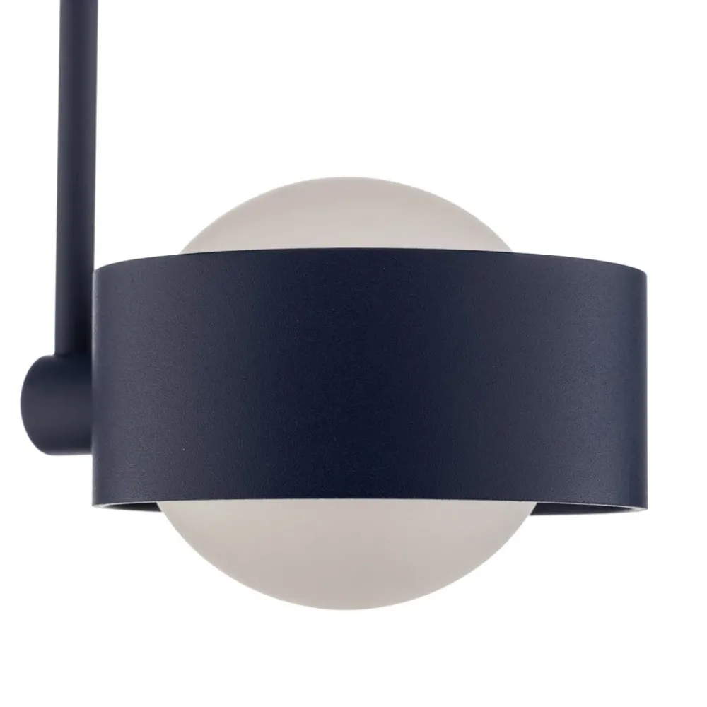 Loftlamper|Loftlamper ^ Argon Loftlampe Mado i stål, blå, 2 lyskilder