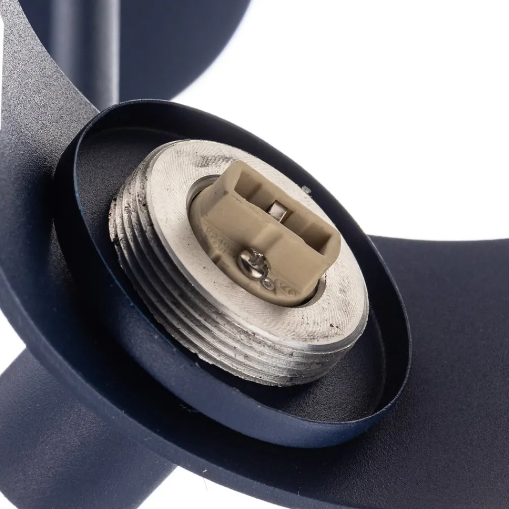 Loftlamper|Loftlamper ^ Argon Loftlampe Mado i stål, blå, 2 lyskilder