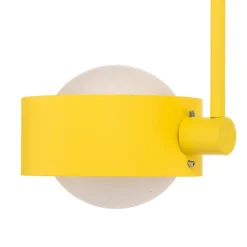 Gang|Loftlamper ^ Argon Loftlampe Mado i stål, gul, 2 lyskilder