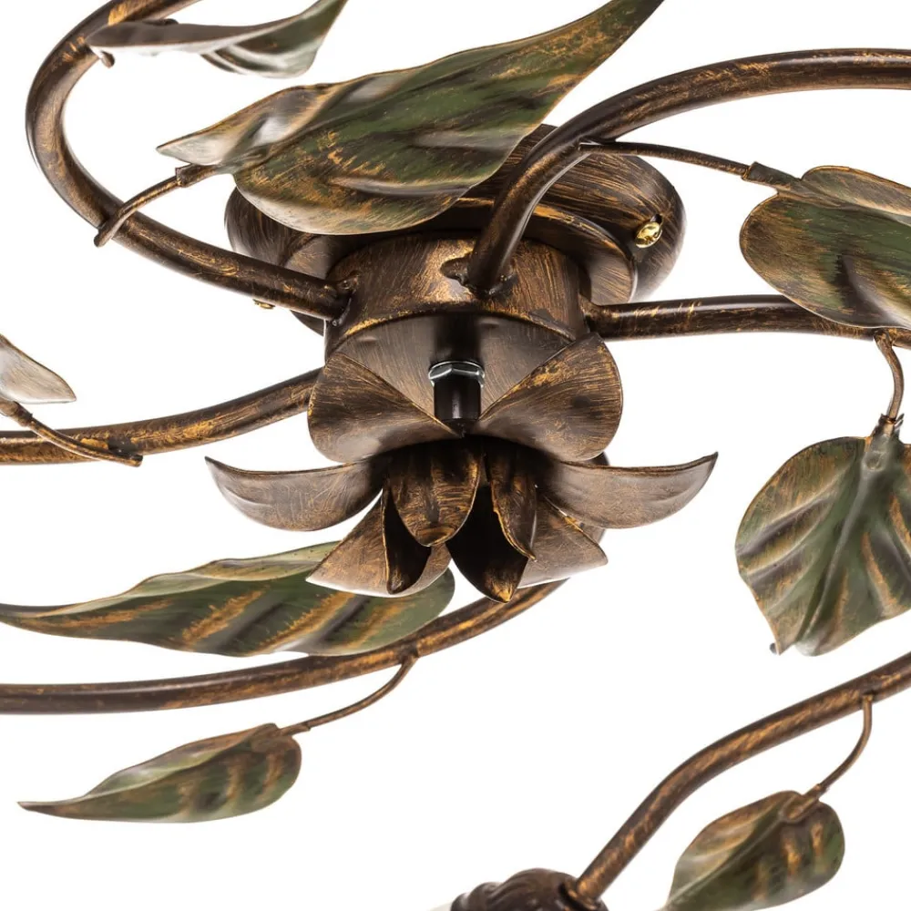 ONLI Loftlamper|Loftlamper > Loftlampe Miranda med 5 lyskilder, bronze
