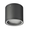 Deko-Light Udendørs Loftlamper > Loftlampe Mob Round, aluminium, mørkegrå, GX53, IP54
