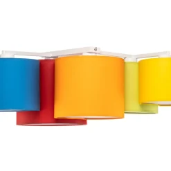 TK Lighting Loftlamper > Loftlampe Mona med 5 lyskilder, flerfarvet