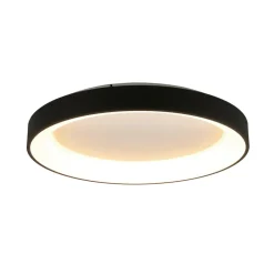 Arbejdsrum/Kontor|Loftlamper ^ Mantra Iluminación Loftlampe Niseko II CCT fjernbetjening, Ø 50 cm, sort