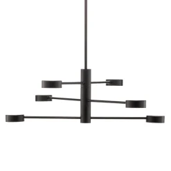 Nowodvorski Lighting Loftlamper|Loftlamper > Loftlampe Orbit VI, sort, 6 lyskilder