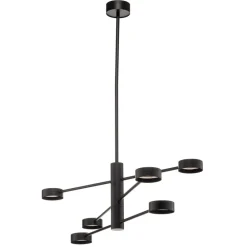 Nowodvorski Lighting Loftlamper|Loftlamper > Loftlampe Orbit VI, sort, 6 lyskilder