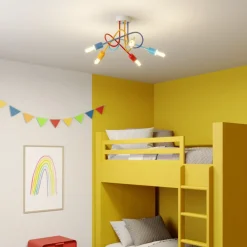 HELAM Loftlamper|Loftlamper > Loftlampe Oxford med 5 lyskilder, farvet