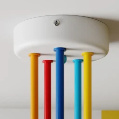 HELAM Loftlamper|Loftlamper > Loftlampe Oxford med 5 lyskilder, farvet