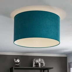 Duolla Loftlamper > Loftlampe Pastell Roller Ø 45 cm turkis
