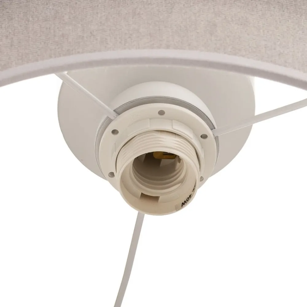 Loftlamper ^ Duolla Loftlampe Pastell Trio Ø 45 cm pink/grå/lysegrå