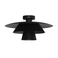 Luminex Gang|Loftlamper > Loftlampe Plato, sort, metal, Ø 38 cm, E27