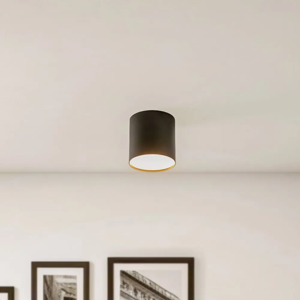 Nowodvorski Lighting Spotlights > Loftlampe Point Plexi M, sort/opal