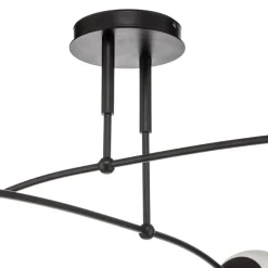 EMIBIG LIGHTING Loftlamper > Loftlampe Pregos 4 i sort, 4 lyskilder