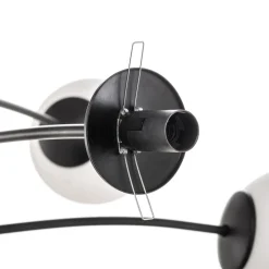 EMIBIG LIGHTING Loftlamper|Loftlamper > Loftlampe Pregos 6 i sort, 6 lyskilder