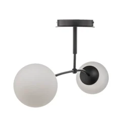 Loftlamper ^ EMIBIG LIGHTING Loftlampe Pregos 2, 2 lyskilder, sort