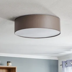 Loftlamper|Loftlamper ^ TK Lighting Loftlampe Rondo, brun, Ø 45 cm