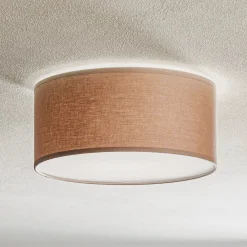 Loftlamper ^ TK Lighting Loftlampe Rondo, cappuccino, Ø 30 cm