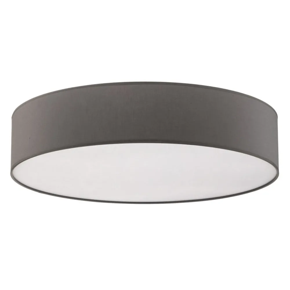 Loftlamper|Loftlamper ^ TK Lighting Loftlampe Rondo, grå Ø 60 cm