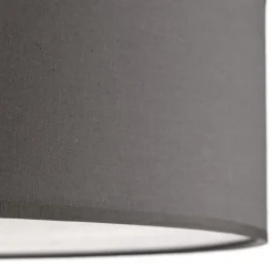 Loftlamper|Loftlamper ^ TK Lighting Loftlampe Rondo, grå Ø 60 cm