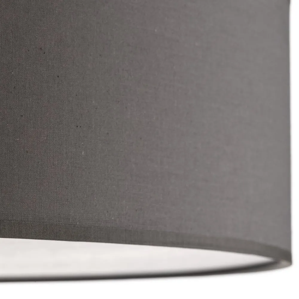 Loftlamper|Loftlamper ^ TK Lighting Loftlampe Rondo, grå Ø 60 cm