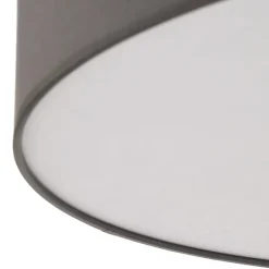 Loftlamper|Loftlamper ^ TK Lighting Loftlampe Rondo, grå Ø 60 cm