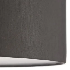 TK Lighting Loftlamper > Loftlampe Rondo, grå Ø 45 cm
