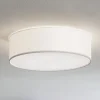Loftlamper ^ TK Lighting Loftlampe Rondo, hvid Ø 45 cm