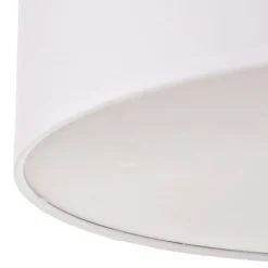 Loftlamper|Pendellamper ^ TK Lighting Loftlampe Rondo, hvid, Ø 50 cm