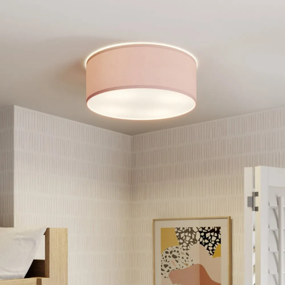 TK Lighting Loftlamper|Loftlamper > Loftlampe Rondo Kids, Ø 38 cm, pink