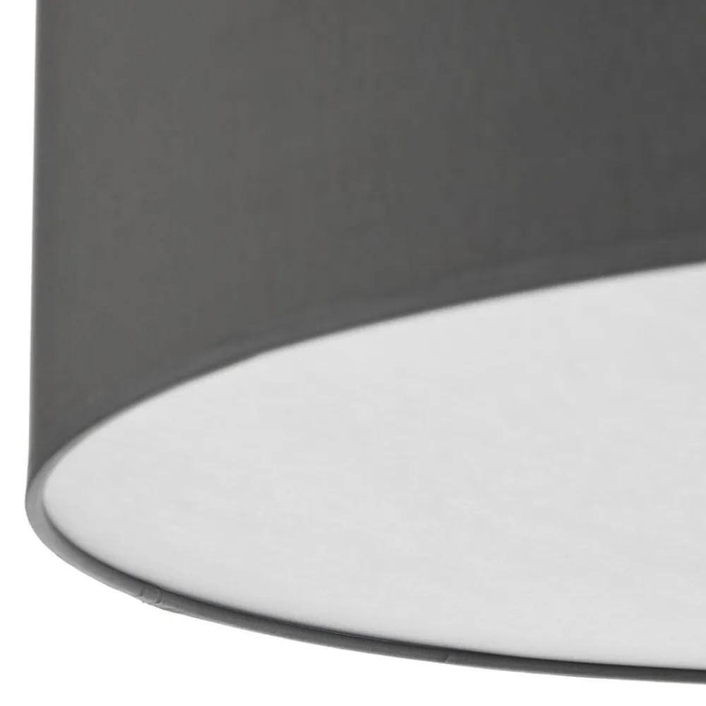 Loftlamper|Loftlamper ^ TK Lighting Loftlampe Rondo med afstand, grå Ø 60 cm
