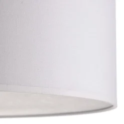 Loftlamper ^ TK Lighting Loftlampe Rondo med afstand, hvid Ø 60 cm