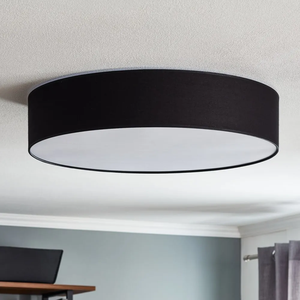 Loftlamper|Loftlamper ^ TK Lighting Loftlampe Rondo, mørkegrå Ø 60 cm
