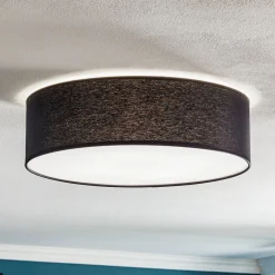 TK Lighting Loftlamper > Loftlampe Rondo, mørkegrå Ø 45 cm