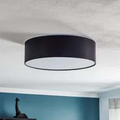 TK Lighting Loftlamper > Loftlampe Rondo, mørkegrå Ø 45 cm