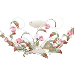 Luminex Gang|Loftlamper > Loftlampe Rose som lysekrone, 5 lyskilder