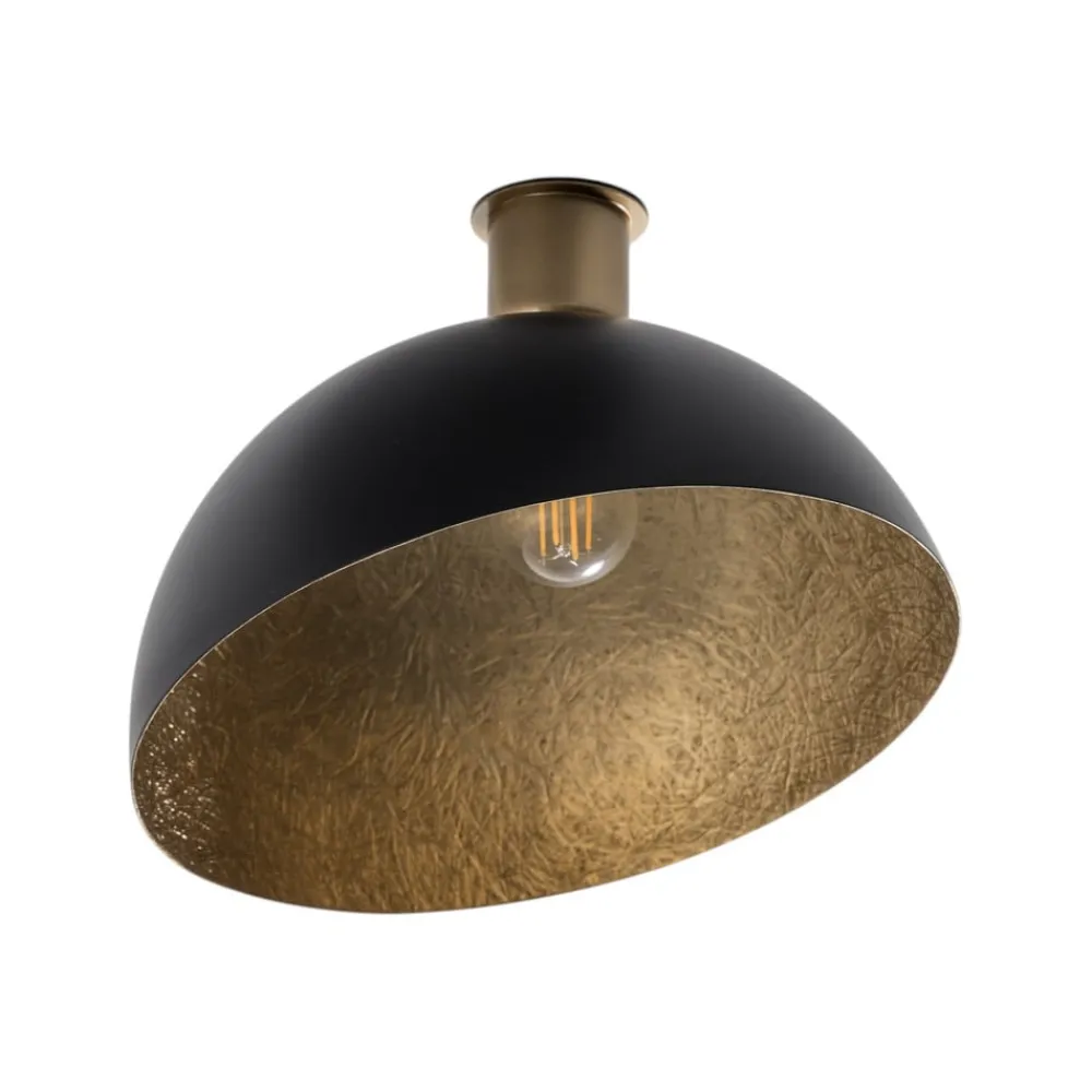 SIGMA Loftlamper > Loftlampe Sfera, Ø 35 cm, sort/guld