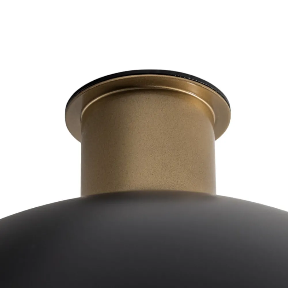 SIGMA Loftlamper > Loftlampe Sfera, Ø 35 cm, sort/guld