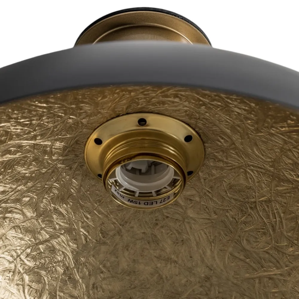SIGMA Loftlamper > Loftlampe Sfera, Ø 35 cm, sort/guld