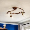 Lamkur Loftlamper > Loftlampe Siena, florentinsk stil, 3 lyskilder
