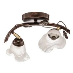 Lamkur Loftlamper > Loftlampe Siena, florentinsk stil, 2 lyskilder
