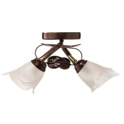 Lamkur Loftlamper > Loftlampe Siena, florentinsk stil, 2 lyskilder