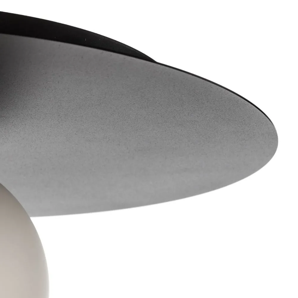 EMIBIG LIGHTING Loftlamper > Loftlampe Solar, sort/opal, 1 lyskilde