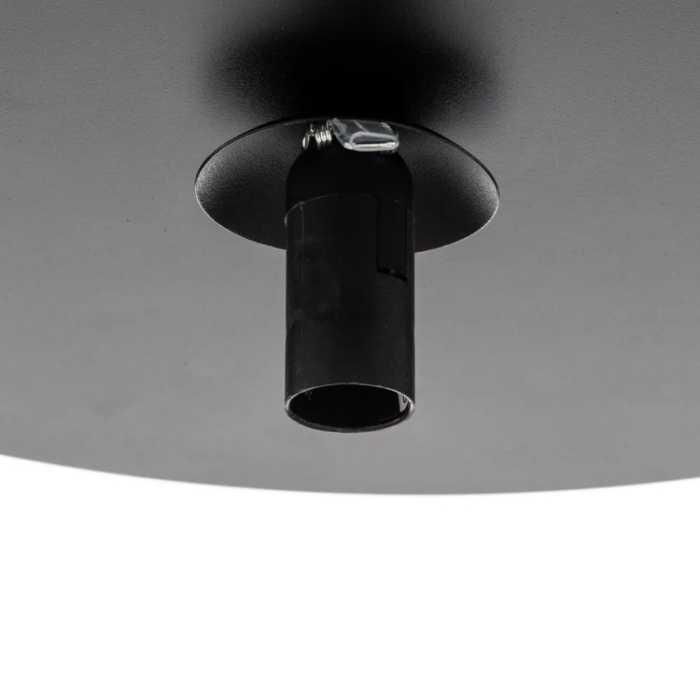 EMIBIG LIGHTING Loftlamper > Loftlampe Solar, sort/opal, 1 lyskilde