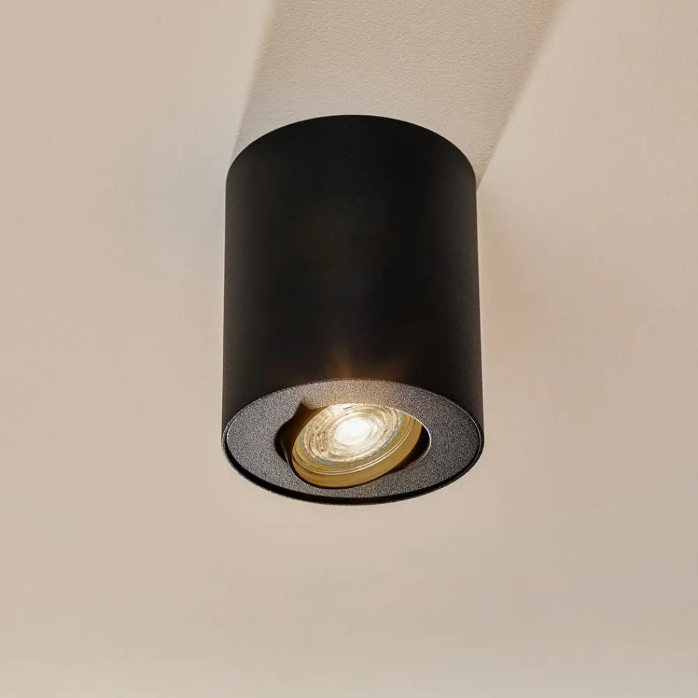 Nowodvorski Lighting Spotlights > Loftlampe sæt, drejelig, sort
