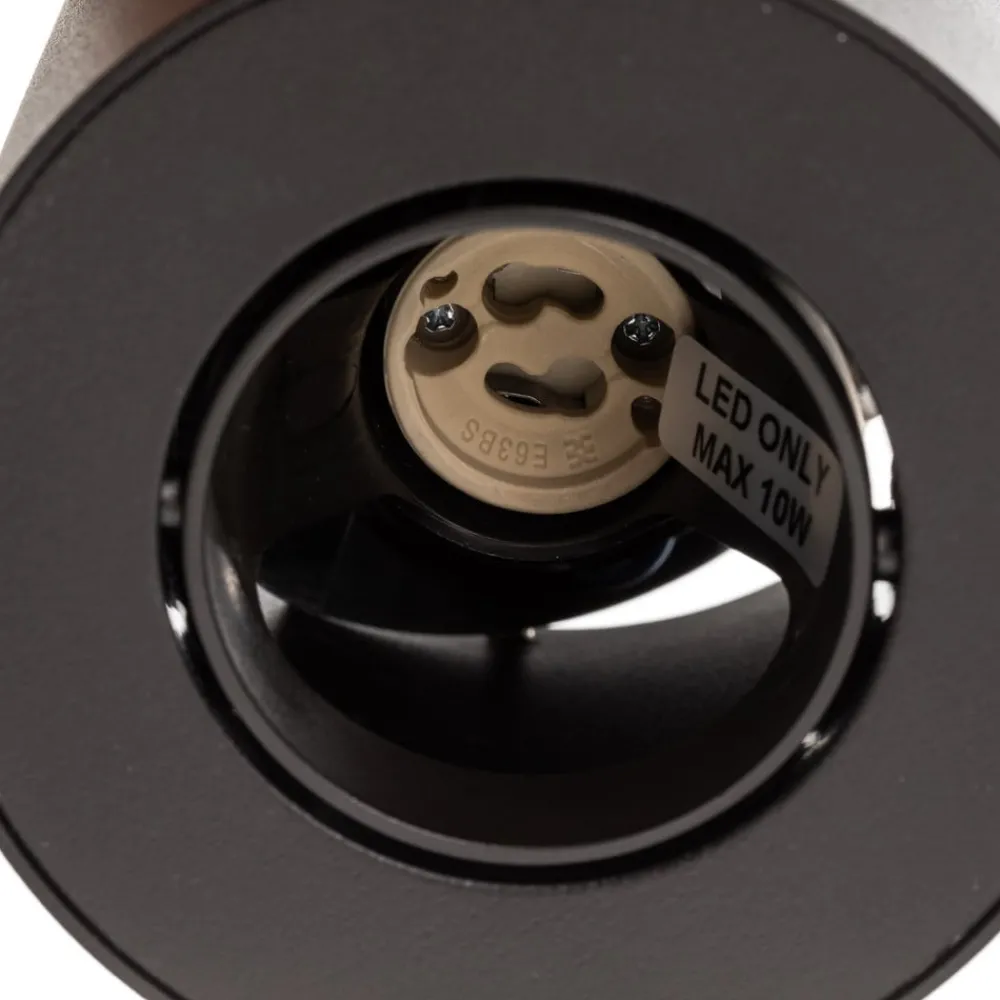 Nowodvorski Lighting Spotlights > Loftlampe sæt, drejelig, sort