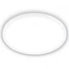 Arbejdsrum/Kontor ^ Briloner Loftlampe Tava A, Ø 42 cm, plast, hvid