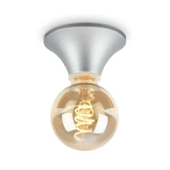 Loftlamper ^ Briloner Loftlampe Tepel til badeværelset IP44 E27 krom mat