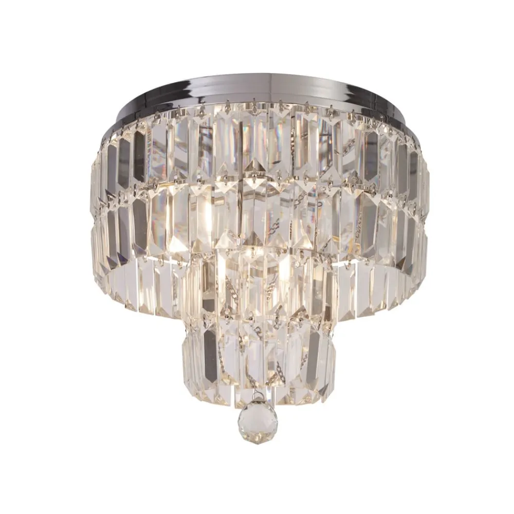 Searchlight Loftlamper > Loftlampe til badeværelse Orion IP44, Ø 34cm