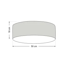 Maco Design Loftlamper > Loftlampe til børneværelse Mathilde, Ø 50 cm