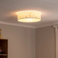 Euluna Loftlamper > Loftlampe til børneværelse Max, Ø 50 cm
